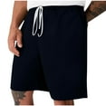 thumbnail image 1 of HAiming Mens Running Shorts Elastic Waist Training Workout Gym Shorts Casual Comfy Home Short Pants with Pockets, 1 of 6