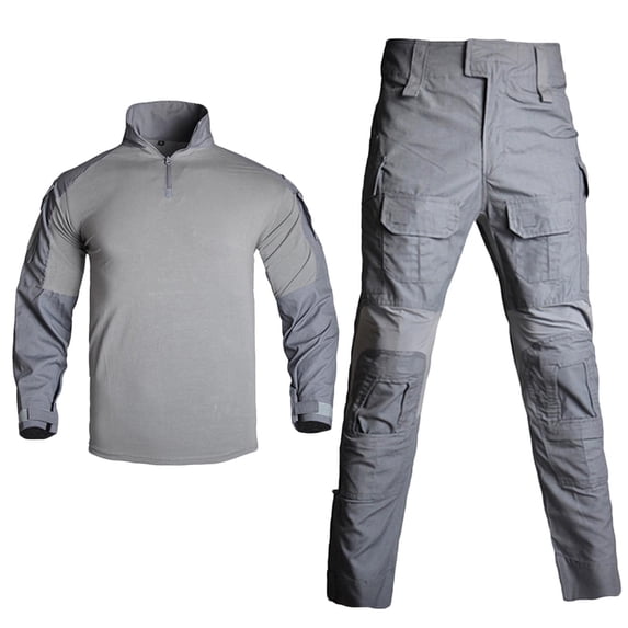 HAiming Mens Tracksuit Color Block Mock Neck Tops Sweatpants Workout Set 2 Piece Outfits Casual Trendy Clothes