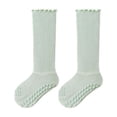 thumbnail image 1 of HAiming Non-Slip Socks for Girl Boy Knee High Non Slip Solid Newborn Infant Soft Crawling Stockings, 1 of 3