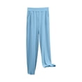 thumbnail image 1 of HAiming Plus Size Pants for Women Comfy Loose Dressy Casual Pants Classic Solid Color High Elastic Waist Pants with Pockets, 1 of 3