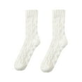 thumbnail image 1 of HAiming Sockd for Women Fuzzy Warm Cozy Sleeping Sock Soft Comfy Solid Color Home Sleeping TrendySock, 1 of 3