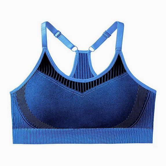 HAiming Sport Bras for Women Seamless Supportive Wireless Adjustable Straps Comfortable Everyday Workout Soft Tank