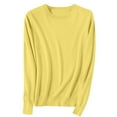 thumbnail image 1 of HAiming Sweaters for Women Long Sleeve V Neck Loose Pullover Tops Fall Soft Warm Cozy Lightweight Knit Base Shirts, 1 of 6
