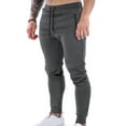 thumbnail image 1 of HAiming Sweatpants for Mens Casual Drawstring Elastic High Waisted Jogger Pants Hiking Gym Trousers with Zip Pockets, 1 of 5