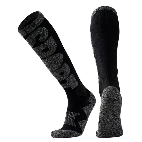 HAiming Thermal Knee High Warm Ski Socks Men Women Comfortable Warm Sock for Cold Weather Snowboarding