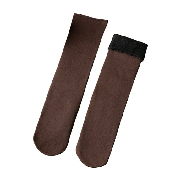 HAiming Winter Thicken Socks for Men and Women Plush Warm Cozy Socks Soft Fleece Lined Fashion Breathable Tube Socks