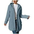 thumbnail image 1 of HAiming Womens Fuzzy Cardigan Coat Casual Long Sleeve Oversize Solid Color Tops Fall Winter Soft Warm Clothes, 1 of 8
