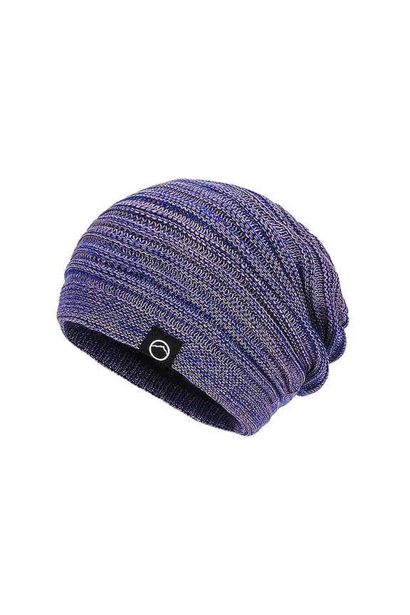 Womens Knit Hat Winter Ribbed Slouchy Soft Warm Fashion Street Style Thermal Pullover Cap for Skiing