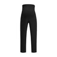 thumbnail image 1 of HAiming Womens Maternity Pants Stretchy Activewear Solid Color Pregnancy Workout Soft Yoga Pants Trousers, 1 of 4
