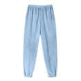 thumbnail image 1 of HAiming Womens Pajama Pants Comfy Soft Lounge Pants Casual Loose Nightwear Trousers Winter Warm Pjs Bottoms, 1 of 6
