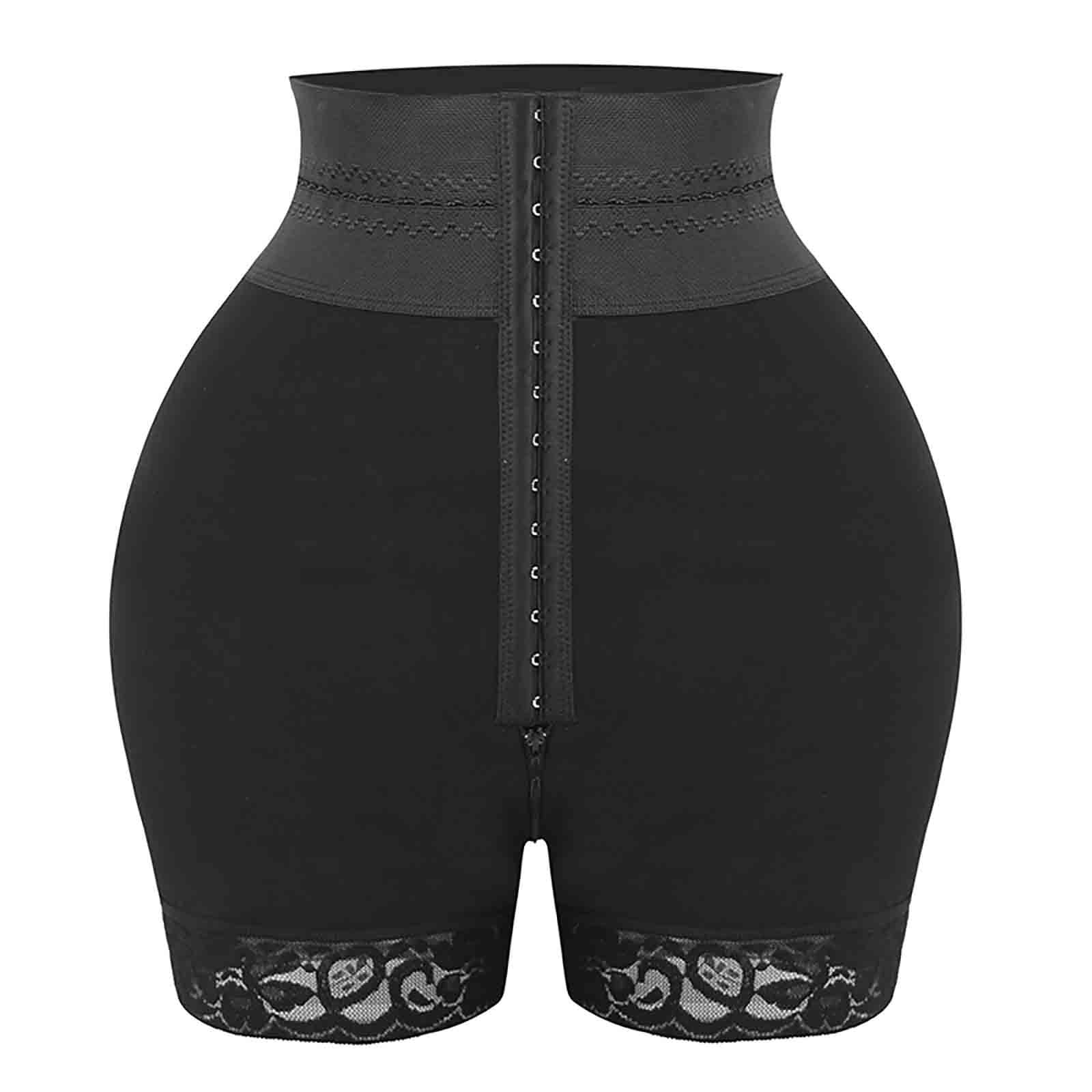 HAiming Womens Shapewear High Waisted Tightening Shorts Seamless Lace ...
