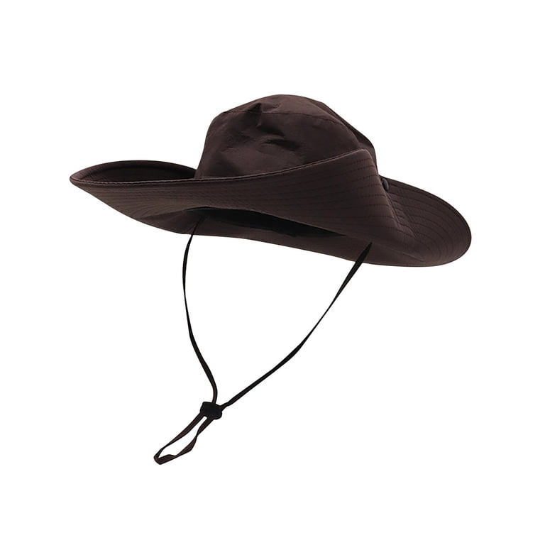 HAiming Womens Wide Brim Sun Hat Summer Floppy Hats Packable  display picture 2