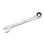 HB 14 mm 100-Tooth Ratcheting Combination Wrench with 15-Deg Angled Head, Model WDM014-U