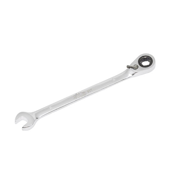 HB 8mm Ratchet Wrench WGR008-U | 90-Tooth Reversible Slim Head Non-Slip Grip | 4 Arc Swing for Tight Spaces | Chrome Vanadium Steel Metric Spanner for Automotive DIY Mechanics | Made in Taiwan