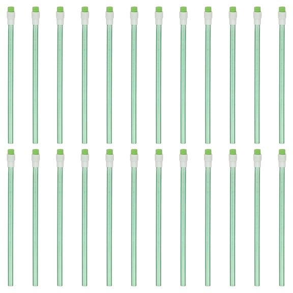 HB Graphite Pencil, 24 Pack Hexagon Round Wooden Pencil with Eraser for Office Writing Drawing Supplies, Green
