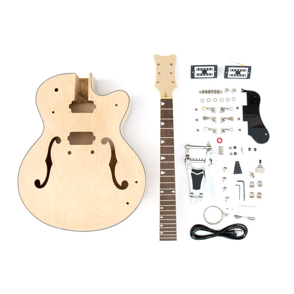 HB Hollow Body Style Build Your Own Guitar Kit