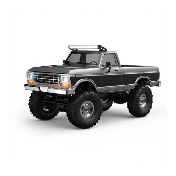 HB-R1612 1/16 Scale Full-Proportional Pickup-Style RC Rock Crawler, 2.4GHz 4WD Off-Road Climbing Car with Independent Suspension & LED Lights, Gift for Adults & Hobbyists
