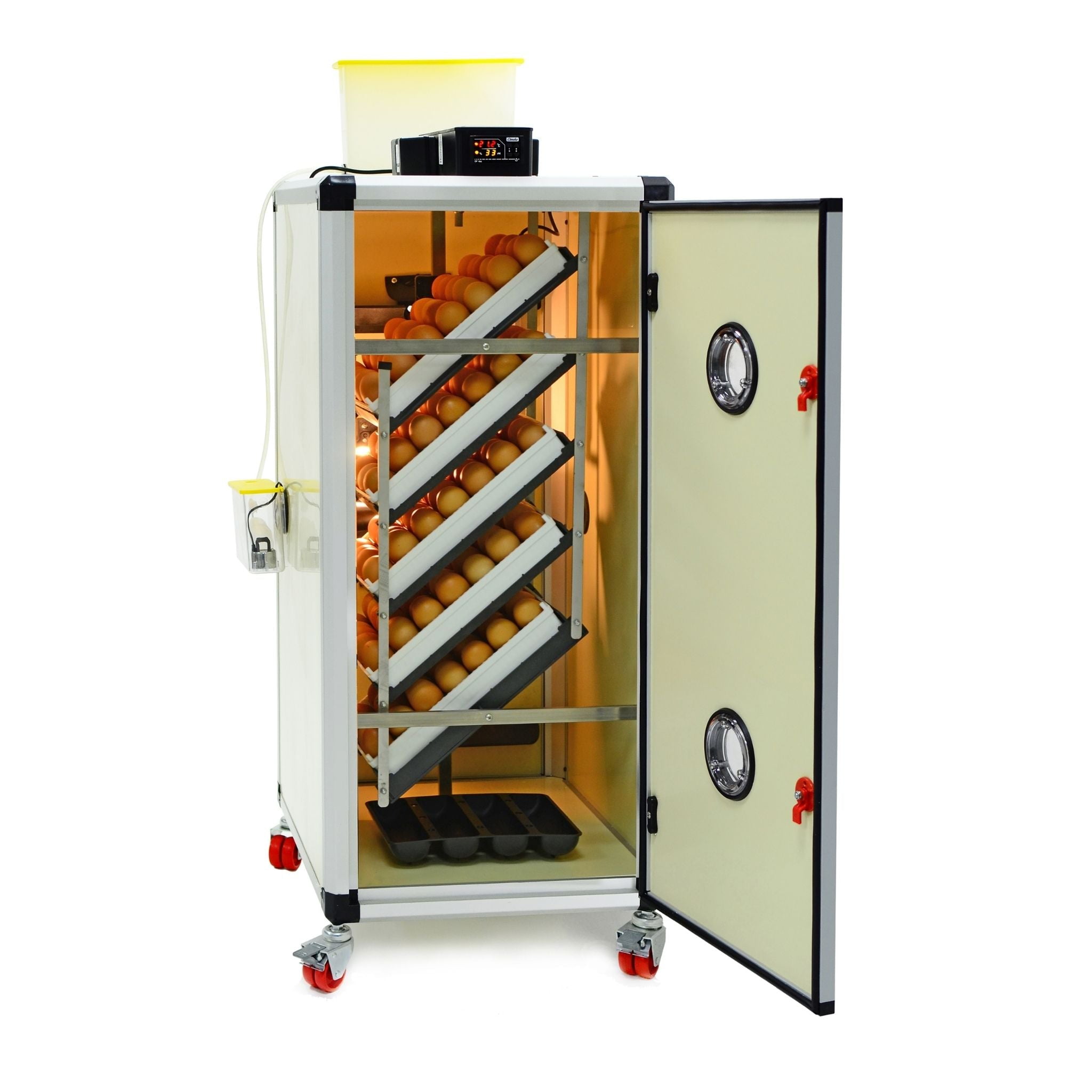 HB175S Egg Incubator with Automatic Egg Turning and Humidity Control, Adjustable Egg Setter Trays, Perfect Poultry Incubator , Set and Forget Design for Poultry Enthusiasts - Cimuka by Hatching Time