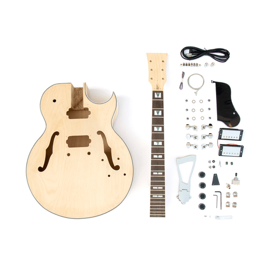 HB2 Hollow Body Style Build Your Own Guitar Kit