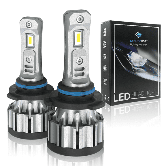 HB3 9005 CSP LED High or Low Beam Headlight Kit Light Bulbs 6000K White 2000 Lumens