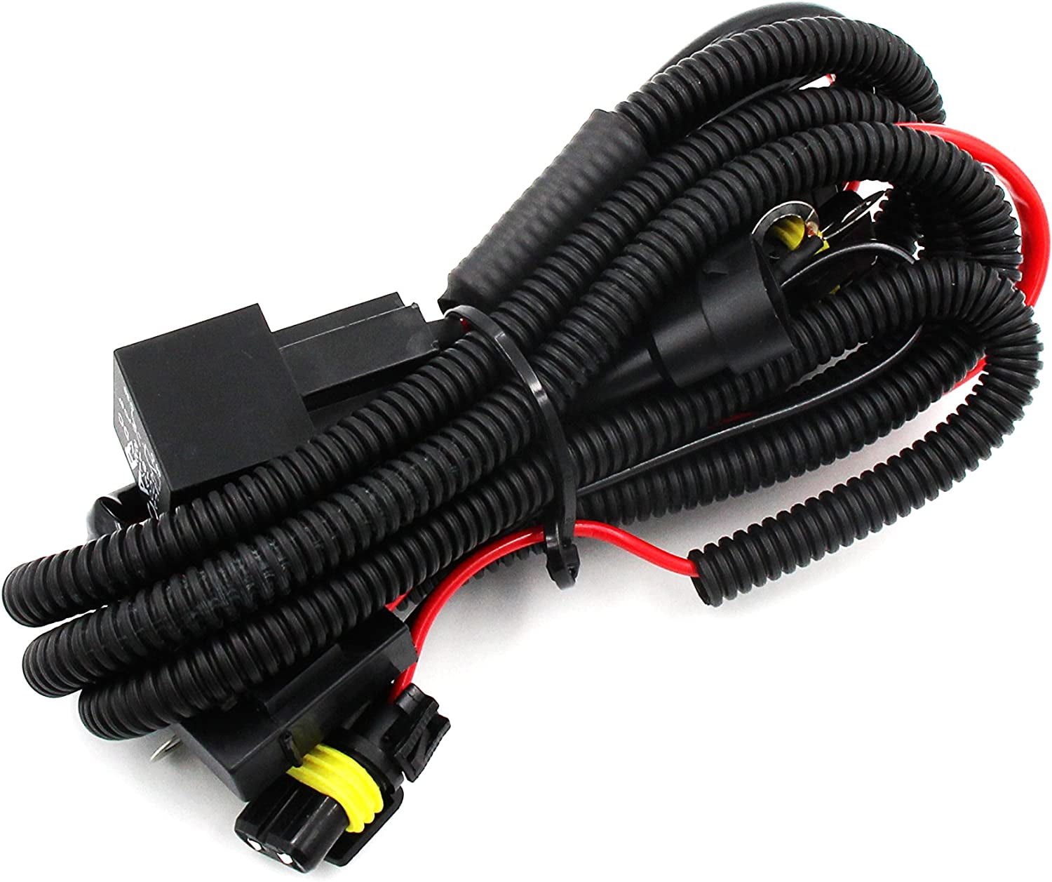 HB3 9005 DRL Antiflickering Relay Harness Wiring Fix PWM Issue for