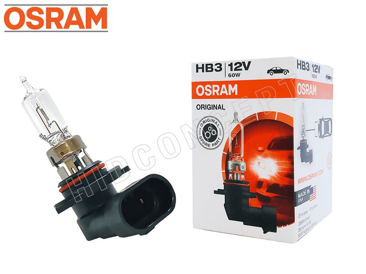 Ampoule de phare HB3 OSRAM feu avant, lampe standard 12V 65w