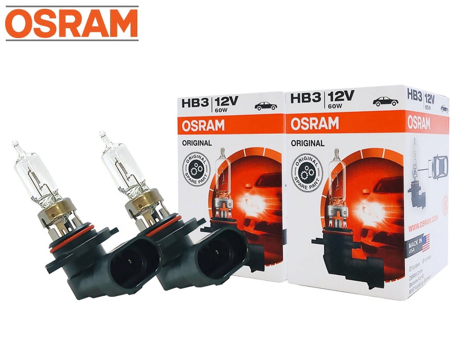 HB3 (9005): Osram Sylvania Original Line Standard Halogen OEM Bulb 9005  (Pack of 2)