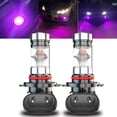 thumbnail image 1 of HB4 9145 9140 LED Fog Driving Light / Daytime Running Light 14000K Purple 100W 1800LM pack of 2, 1 of 11