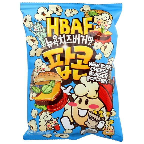 HBAF New York Cheese Burger Popcorn, 80 g