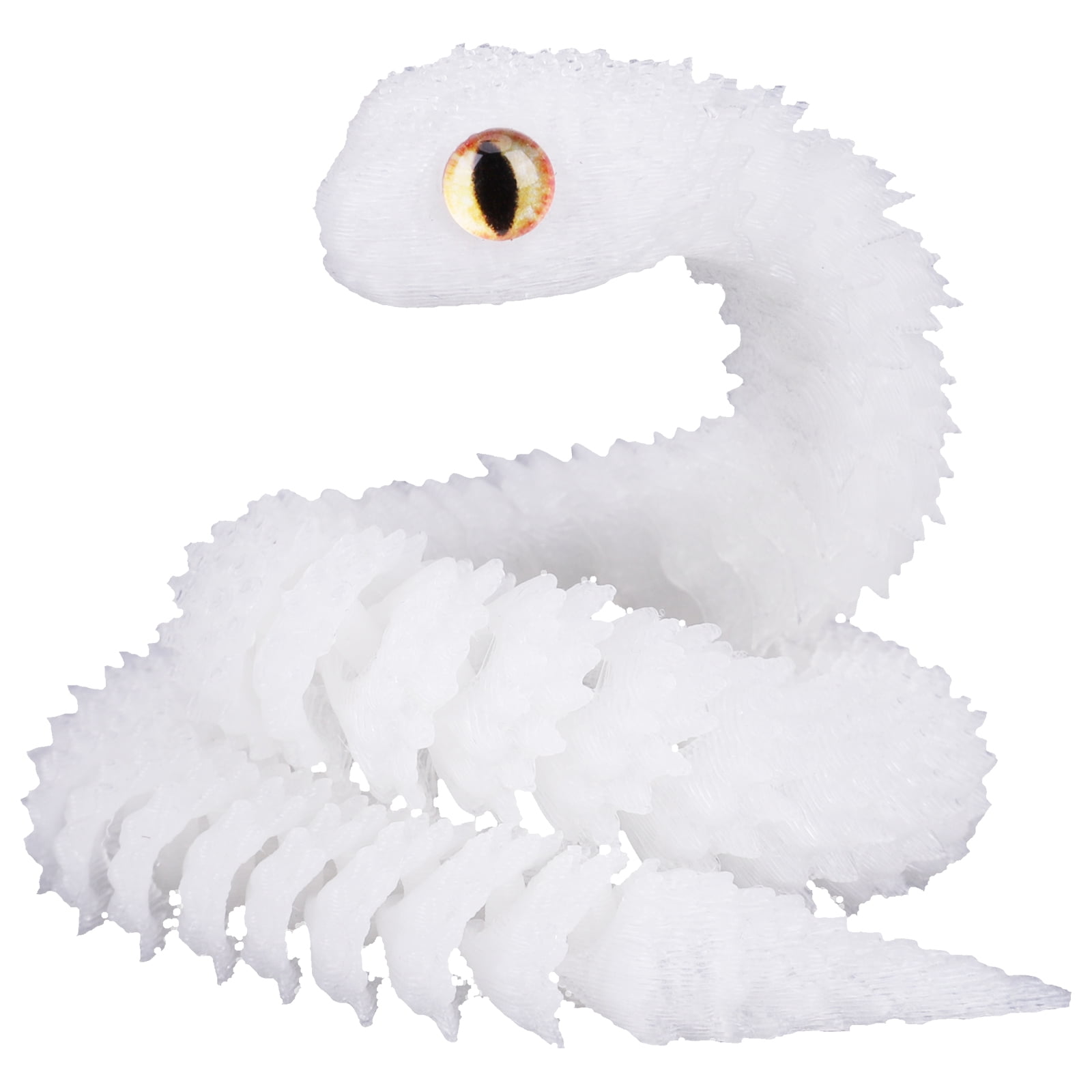 HBASD 11.8 inch 3D Printed Snake Toys, Flexible 3D Printed Animal ...