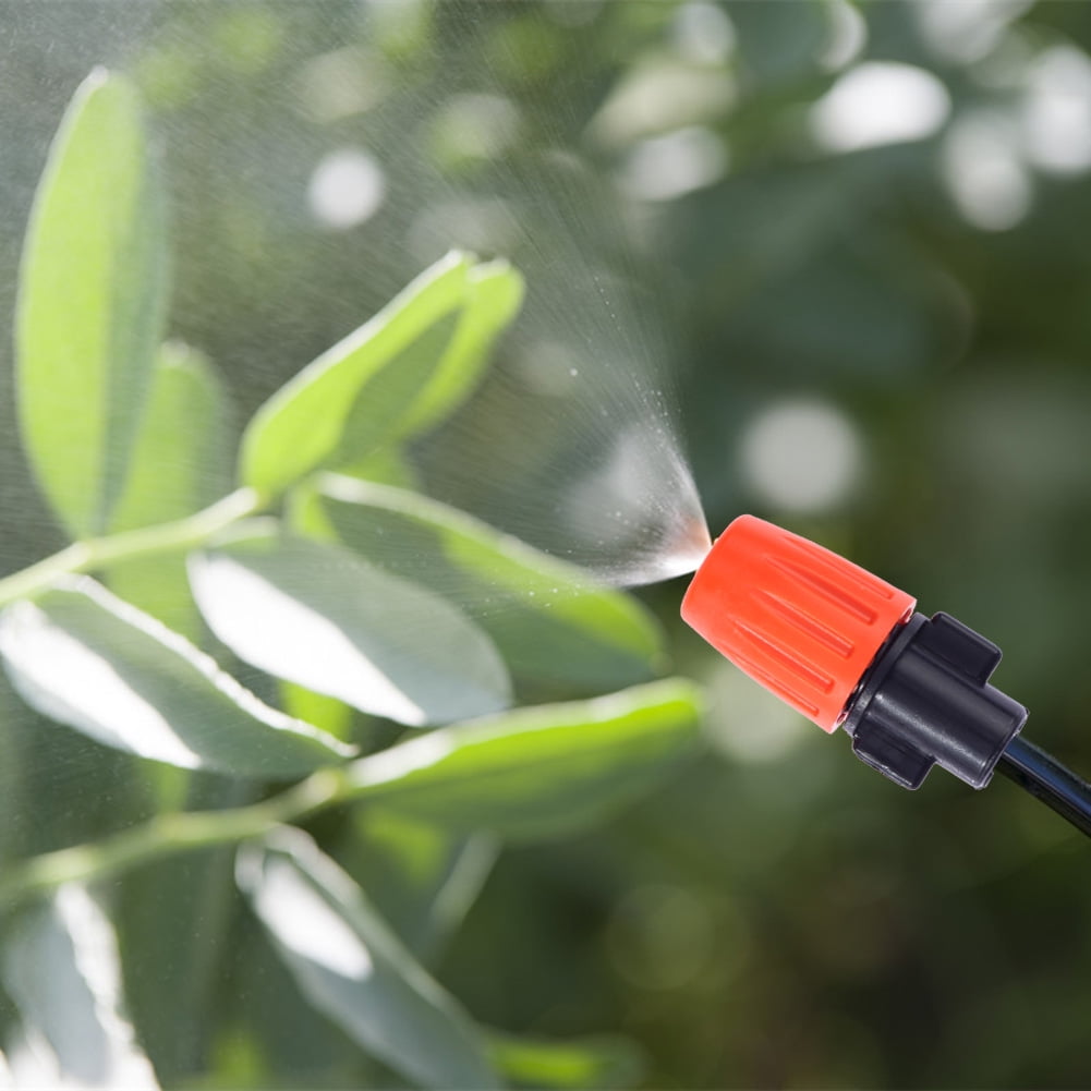 HBASD 98.43FT Greenhouse Micro Drip Irrigation Kit Automatic Irrigation