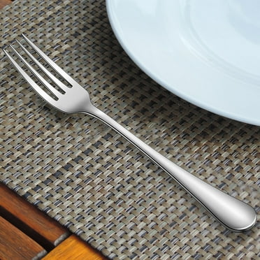 HBASD Dinner Forks Set, Food-Grade Stainless Steel Forks Silverware, Mirror Polished, Dishwasher Safe - Set of 8, 7.20 Inch (8PCS)
