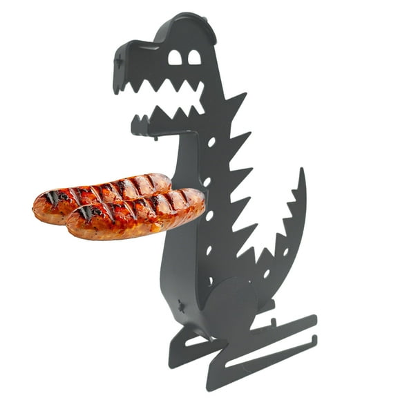HBASD Monster Hot Dog Holder for Halloween, Cute BBQ Stand for Outdoor Grilling for Outdoor Kitchen Camping Parties, Unique Gift for Grill Lovers (1pc 5.9x4.9x1.2inch)