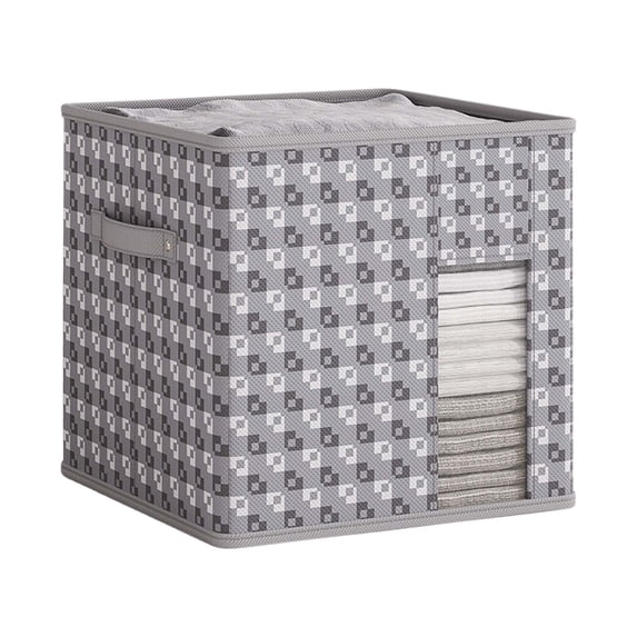 HBBKVI 12x12x12 Inch Fabric Storage Box Drawer Cloth Storage Box Desktop Storage Box Household Drawer Storage Box Storage Cabinet Storage