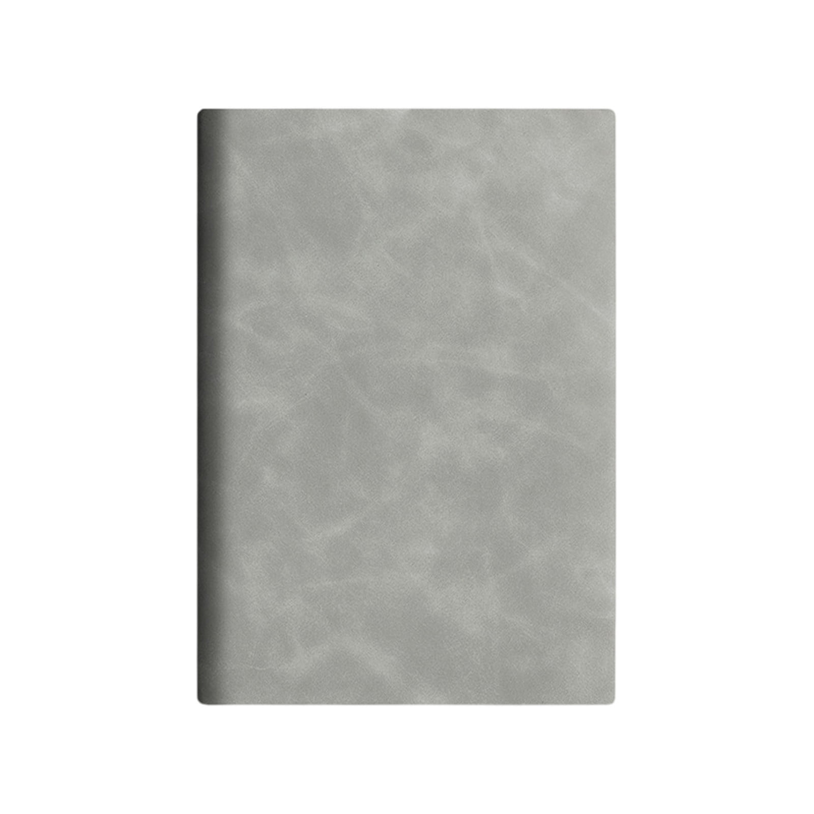 HBBKVI 2 Pack Notebook, A5 Imitation Sheepskin Notepad Review Notebook Thickened Business Work Diary Firm Efficient Office Softcover Book