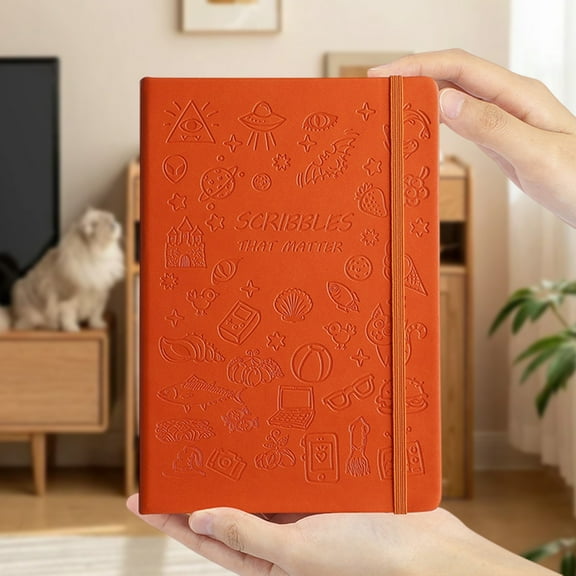 HBBKVI 2 Pack Notebook, Softcover Notebook Cute Cartoons A5 Stamped Book Exquisite Diary Tape Business Notepad