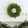 thumbnail image 1 of HBBKVI 20in Christmas Wreath Artificial Pine Door Decor Christmas Wreath Simulated Wreath Door Window Wall Decoration Wreath. Indoor and Outdoor Christmas Decorations, 1 of 4