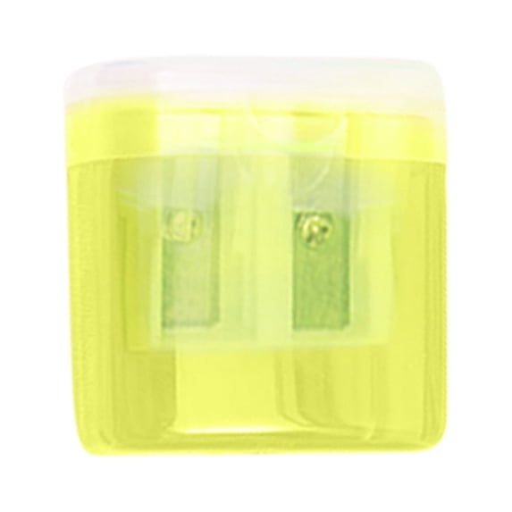 HBBKVI 24 Pcs Pencil Sharpener, Mini Transparent Pencil Sharpener Supplies Candy Color Pencil Planer