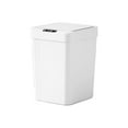 thumbnail image 1 of HBBKVI 3.4 Gallon 3 Modes Motion Sensor Kitchen Trash Can, Plastic Automatic Bathroom Trash Can, White, 1 of 9