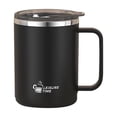 thumbnail image 1 of HBBKVI 304 Stainless Steel Double-layer Insulated Mug, Heat Resistant & Leak-proof Travel Cup with Handle for Home Office, 16.9oz, 1 of 7