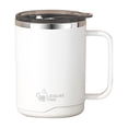 thumbnail image 1 of HBBKVI 304 Stainless Steel Double-layer Insulated Mug, Heat Resistant & Leak-proof Travel Cup with Handle for Home Office, 16.9oz, 1 of 7
