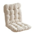 thumbnail image 1 of HBBKVI 32" × 16" Thickened Seat Cushion, Rocking Chair Cushion for Indoor Outdoor, Patio Chair Cushions Beige, 1 of 6