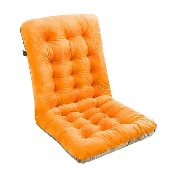 HBBKVI 33" × 18" Seat Cushion, Tufted Seat Cushion for Office Dining Room, Outdoor Chair Cushions Orange