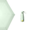 thumbnail image 1 of HBBKVI 35" Umbrella, 6-Bone Sun Protection Windproof Mini Umbrella for Travel Outdoor, Folding Pocket Umbrella, Light Green, 1 of 6