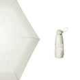 thumbnail image 1 of HBBKVI 35" Umbrella, 6-Bone Sun Protection Windproof Mini Umbrella for Travel Outdoor, Folding Pocket Umbrella, White, 1 of 6