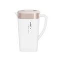 thumbnail image 1 of HBBKVI 3L Plastic Pitcher with Lid Clear Plastic Pitcher with Lid Clear Water Pitcher for Cold Drinks Iced Tea Pitcher for Lemonade Iced Tea Milk Beverages, 1 of 8