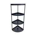thumbnail image 1 of HBBKVI 4-Tier Corner Shelf Rack Shelf Rack for Bathroom Freestanding Corner Storage Rack for Toiletries Bathroom Corner Storage Shelf, 1 of 6
