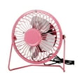 thumbnail image 1 of HBBKVI 4in USB Rechargeable Desktop Fan USB Ear Small Fan Large Wind Power Home Office Students Rechargeable Desktop Fan Border Gift Wholesale, 1 of 6