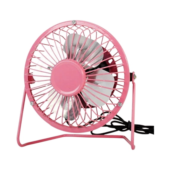 HBBKVI 4in USB Rechargeable Desktop Fan USB Ear Small Fan Large Wind Power Home Office Students Rechargeable Desktop Fan Border Gift Wholesale