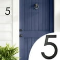 thumbnail image 1 of HBBKVI 5 Inch Modern Metal House Numbers Door Number House Address Letters and Numbers for Outside Signs, 1 of 4
